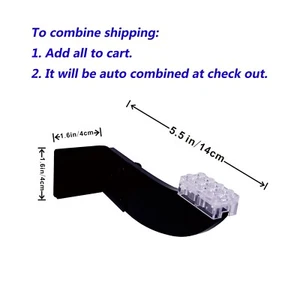 Soporte de pared para juegos LEGO (parte superior: 2x4, longitud: 140 mm, ángulo: 0 °), solo montaje en pared. - Imagen 1 de 1