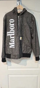 Recreated - Chaqueta vaquera gris con capucha Marlboro Carhartt - Imagen 1 de 12