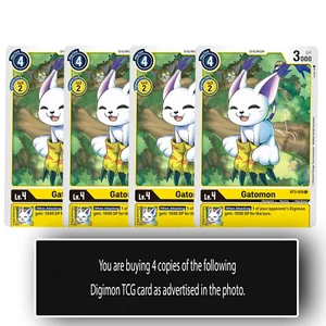 Gatomon - BT3-035 C - Common Digimon TCG Card Playset Yellow - Bild 1 von 1