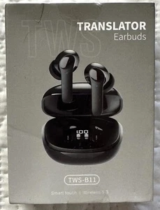 ⚡️ Intelligent Translate Earbuds 144 Languages Real Time AI Voice TWS-B11 NEW ⚡️ - Picture 1 of 4