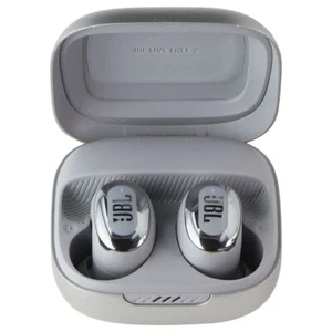 DEFECTIVE JBL Live Free 2 TWS Noise Cancelling Bluetooth Earbuds - Silver - Picture 1 of 5