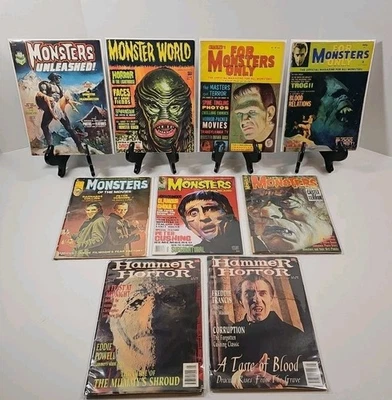 MONSTERS UNLEASHED # 2 & 8 More Horror Books Lot Of (9) Lot 1047 - Image 1 of 4