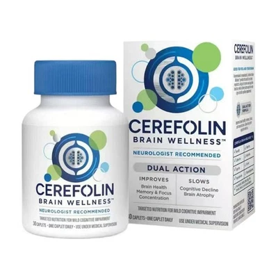Cerefolin Brain Wellness Targeted Nutrition for Cognitive Support - Image 1 of 4