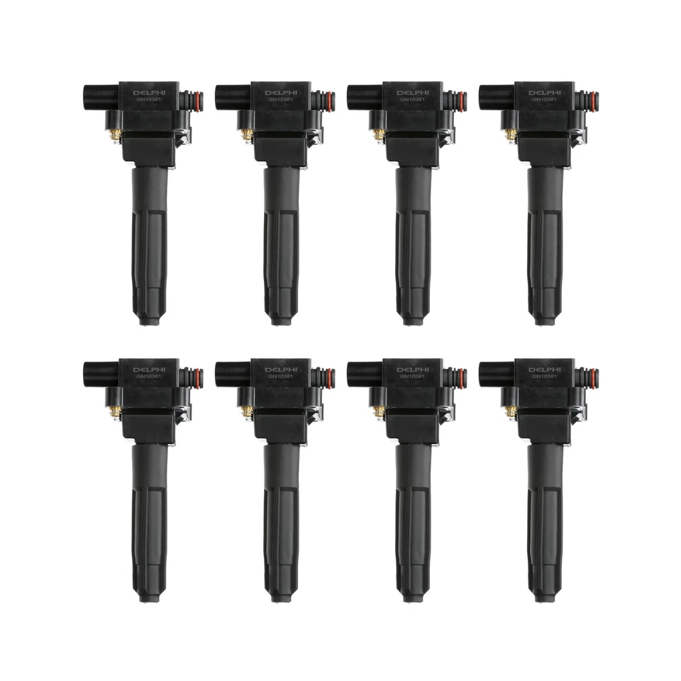 Set of 8 Delphi GN10381 Direct Ignition Coil Mercedes-Benz E320/C230 - Image 1 of 1