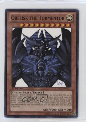 Obelisk the Tormentor 1st Ed. YuGiOh Battle Pack: Epic Dawn #BP01-EN021 - Image 1 of 2