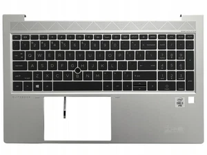 PALMREST + KLAWIATURA HP 850 G7 850 G8 855 G7 855 G8 PODŚWIETLANY ORYGINAŁ US - Zdjęcie 1 z 4