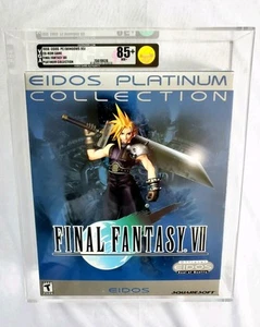 Final Fantasy VII FFVII VGA 85+ Platinum Big Box Eidos (PC CD-ROM, 1998) WATA 👀 - Imagen 1 de 11