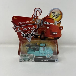 Disney Pixar Cars Toon Dr. Mater Rescue Squad Mater w/ Mask Down #9 New Sealed - Picture 1 of 6
