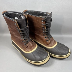 Sorel 1964 Premium Schneestiefel Ente gefüttert Herren 10 braun wasserdicht NM1561-256 - Bild 1 von 20
