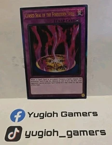 YUGIOH SELLO MALDITO DEL HECHIZO PROHIBIDO ULTIMATE RA03 1ª EDICIÓN JUEGO LIGERO - Imagen 1 de 2