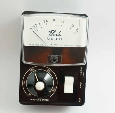 Medidor de Flash Wein WP-500 con Estuche Original y Manual de Instrucciones Foto 1 de 4