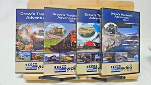 Drew's Trackside Adventures Komplettsatz Bände 1 - 4 DVD - Bild 1 von 7