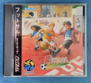 FUTSAL 5 on 5 MINI SOCCER Neo Geo SNK Neogeo CD SAURUS - Picture 1 of 4