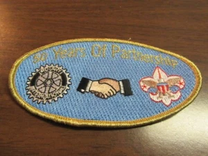 Parche de 60 años de asociación de Rotary y BSA C60 - Imagen 1 de 1