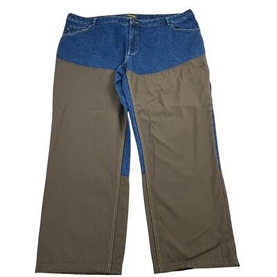 Jeans Cabela's Cuello Áspero Upland Para Hombre 48x32 Azul Denim Reforzado Caza Exterior Foto 1 de 4