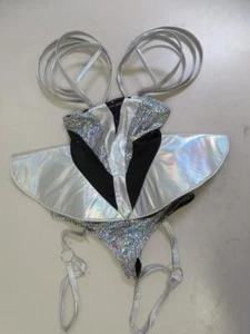 Leg Avenue Space Cadet Halloween Kostüm UFO Future Strampler Damen XS - Bild 1 von 2