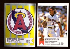 1991 Panini Canadian Top 15 CALIFORNIA ANGELS Team set