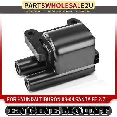 Bobina de encendido lateral izquierdo para Hyundai Santa Fe 2002-2004 Tiburon 2003-2004 V6 2,7 L Foto 1 de 4