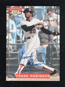 1994 Nabisco All-Star Legends Auto Frank Robinson Auto HOF