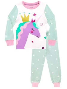 Pijama Princesa Unicornio Bebé Niños Niñas 18 24 Meses 2 - 10 Años Pijamas - Imagen 1 de 8