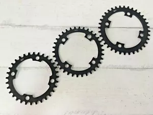 LTWOO BCD104mm x 4Bolts 32T / 34T / 36T CNC Alloy MTB Chainring (Black) - Picture 1 of 9