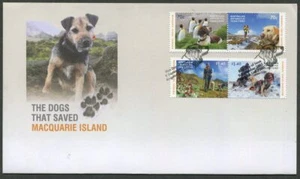 AAT - 2015 'DOGS THAT SAVED MACQUARIE ISLAND' First Day Cover [E9623] - Bild 1 von 1