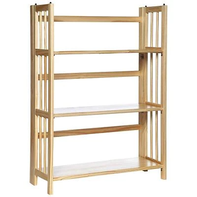 Casual Home 3-Shelf Folding Stackable Bookcase 27.5" Wide - Image 1 of 4