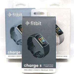 Fitbit Charge 5 Smartwatch Fitness motion Tracker Heart Rate Monitor S&L Sizes - Picture 1 of 19