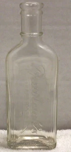 Rawleigh's Trademark Medicine Bottle Clear - Picture 1 of 9
