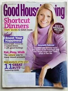 GWYNETH PALTROW February 2011 GOOD HOUSEKEEPING Magazine - Picture 1 of 1