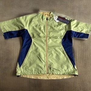 Glen Echo Golf Jacket Womens Short Sleeve Full Zip Water Repellent Sz Small New - Picture 1 of 5