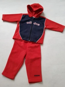 Adidas Sportanzug Kind Gr. 80 Unisex Anzug Sport Pulli + Hose - Picture 1 of 15