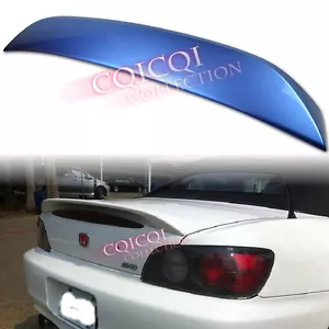 Painted Honda 00-09 S2000 OEM type rear trunk spoiler color:B513M Blue ◎ - Foto 1 di 1