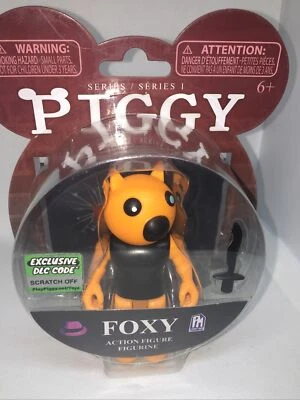 🔥🦊🔥🦊🔥🦊🔥🦊PIGGY Foxy Action Figure 3.5" Series 1 +DLC Code Game NEW 2020 - Изображение 1 из 2