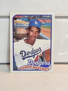 Ramon Martinez RC Rookie Card 1989 Topps #225 Los Angeles Dodgers