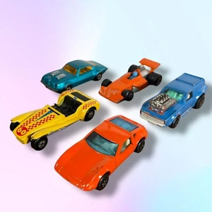 VTG Matchbox Lot Diecast Cars 1973 Monteverdi 1975 Firebird 1971 Lotus Super 7 - Picture 1 of 19