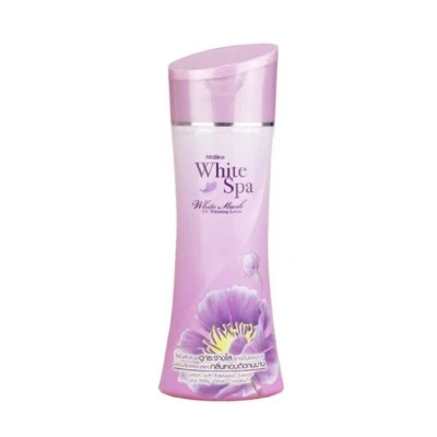 Loción corporal iluminadora UV Mistine White Spa White Musk radiante suave 200 ml Foto 1 de 4