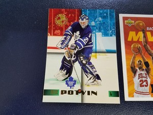Felix Potvin Maple Leafs 1995 TSC Topps Stadium Club Members Only Oversize