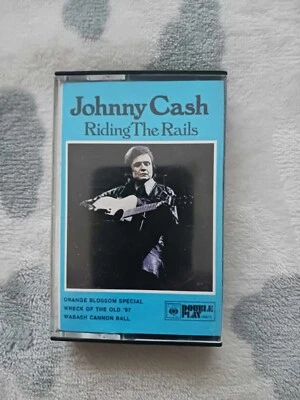 Johnny cash: Riding the Rails - Audio Cassette - 1975 - Rare - Free post - Image 1 of 4