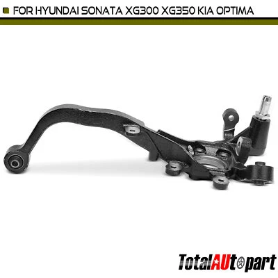 Husillo de dirección nudillo trasero derecho con orificio ABS para Kia Optima Hyundai Sonata Foto 1 de 4