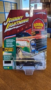 Johnny Lightning Barn Finds Version A R1 #6 1970 Buick GS 455 in Regal Black - Picture 1 of 3