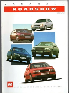 Vauxhall Range 1988-1989 UK Brochure Nova Astra Belmont Cavalier Carlton Senator - Picture 1 of 4