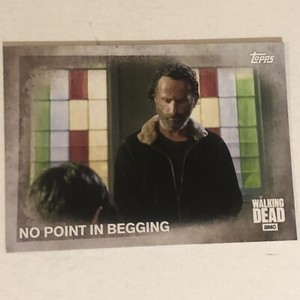 Walking Dead Trading Card #16 Andrew Lincoln Chandler Riggs