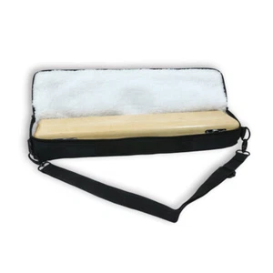 16 Hole Flute Case Light Flute Case Hard Wooden Case 16 Keys with Soft Bag - Picture 1 of 4