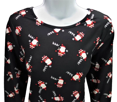 Pequeño Vestido de Navidad Vacaciones Cambio Papá Noel HoHo Elástico Salón Dormir  Foto 1 de 4