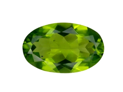 6.60 CTS Green natural peridot oval cut loose gemstones " see video" - Image 1 of 3