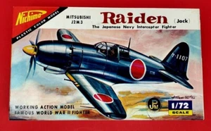 Nichimo Mitsubishi JSM3 Raiden (Jack) Japanese Navy  Intercepter 1:72 Scale - Picture 1 of 7