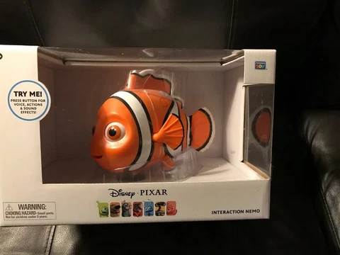 Disney Pixar Interactive Finding Nemo Interactive Talking Action Figure Doll New Cover