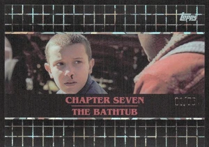 The Bathtub 2024 Topps Stranger Things High Tek #C-7 Compendium Green 4/75 - Picture 1 of 2