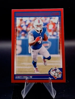 2024 Score - James Cook #29 Red - Image 1 of 2
